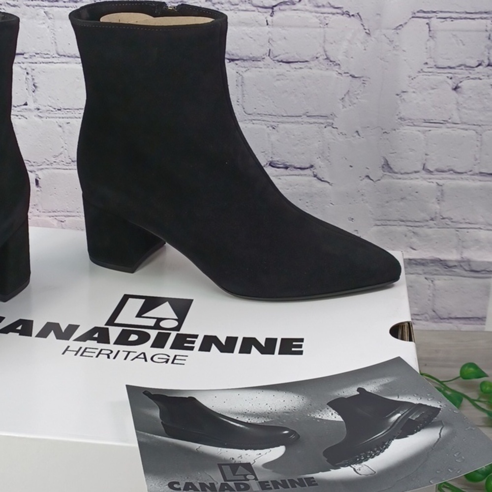 La Canadienne Suede Hero Boot  NIB - Picture 4 of 13